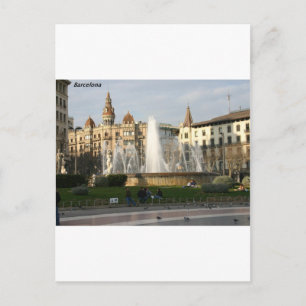 Barcelona--Plaza--Catalunya--[kan.k].JPG Postcard