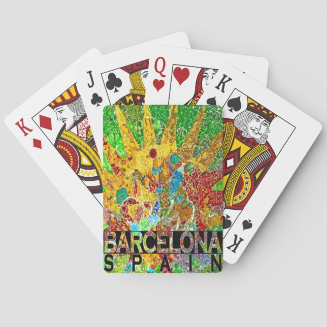 Barcelona Poker Cards (Back)
