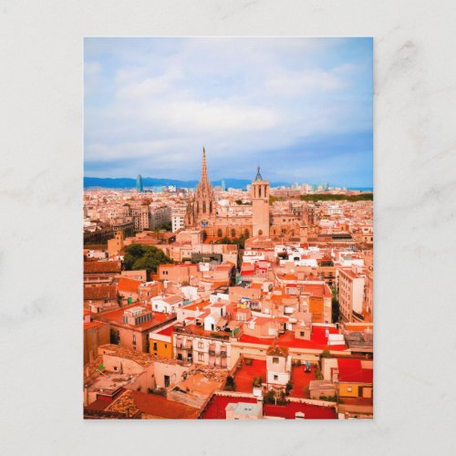 Barcelona Postcard