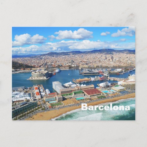 Barcelona Postcard