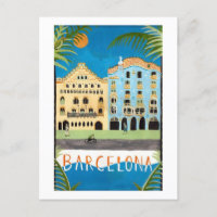Barcelona Postcard