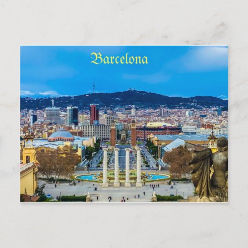 Barcelona postcard