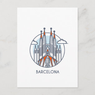Barcelona Postcard