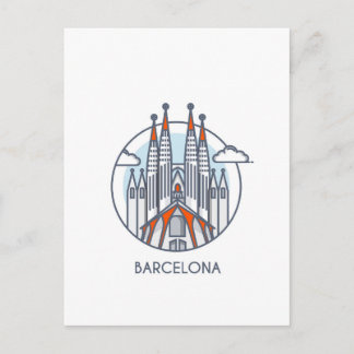 Barcelona Postcard