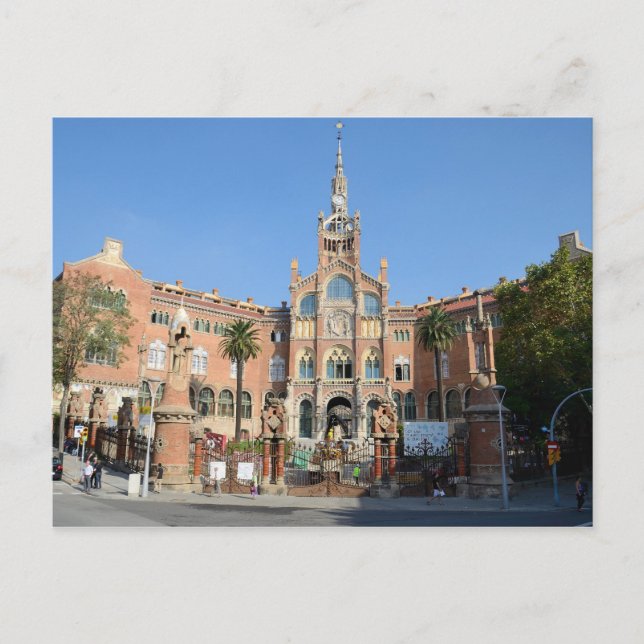 Barcelona Postcard (Front)