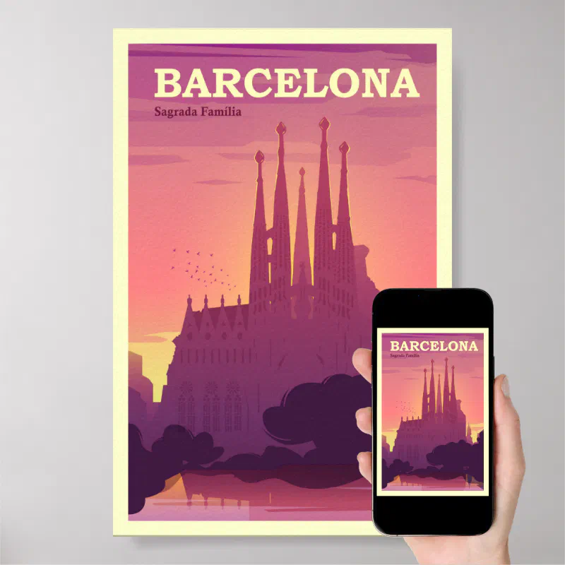 Barcelona Poster (Downloadable)