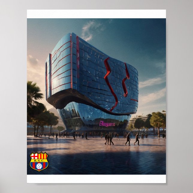 Barcelona Poster (Front)
