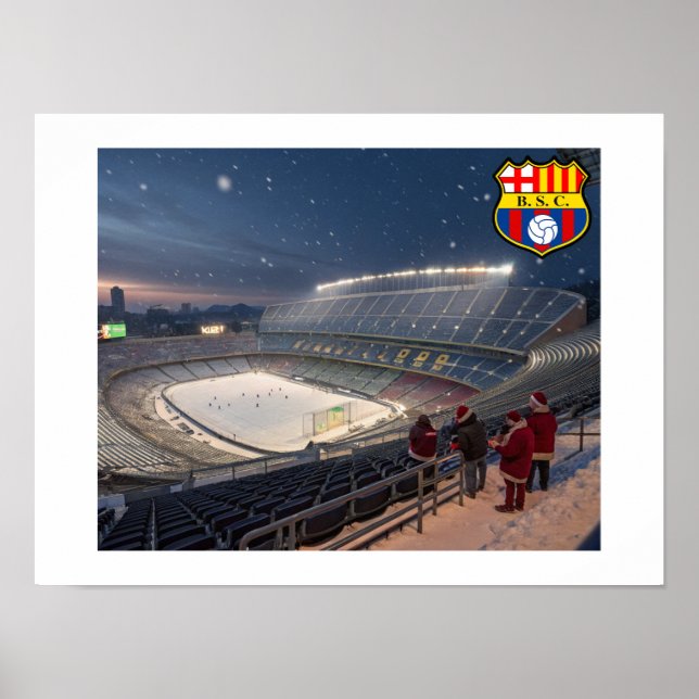 Barcelona Poster (Front)