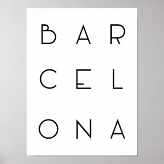 Barcelona Poster