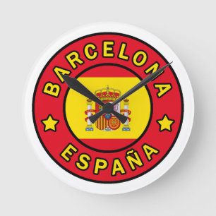 Barcelona Round Clock