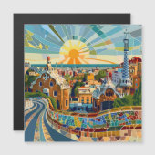 Barcelona Souvenir Imán (Front/Back)