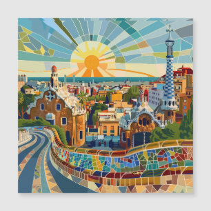 Barcelona Souvenir Imán