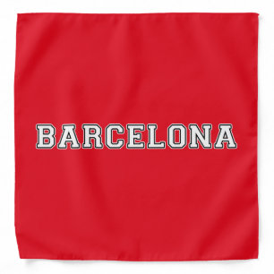 Barcelona Spain Bandana