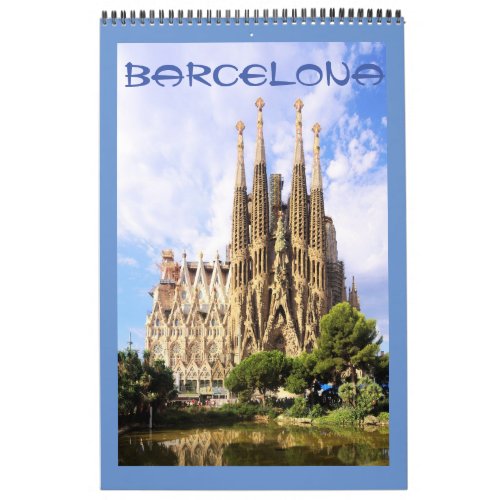 Barcelona _ Spain _ Calendar