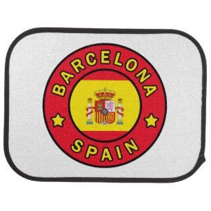 Barcelona Spain Car Floor Mat