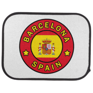 Barcelona Spain Car Floor Mat