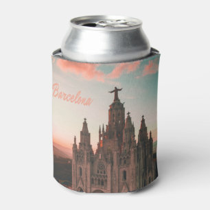 Barcelona Spain Church Can Cooler