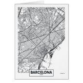 Barcelona, Spain | City Map (Front)