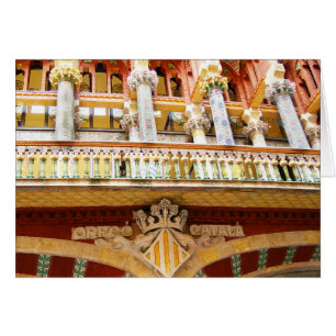 Barcelona Spain Colorful Architecture Photo Cards