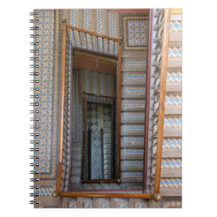 Barcelona, Spain Colorful Stairway Notebook