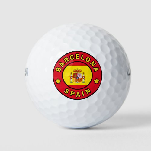 Barcelona Spain Golf Balls