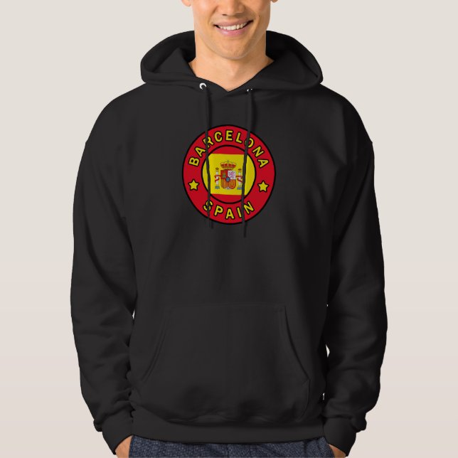 Barcelona Spain Hoodie (Front)