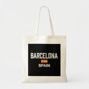 Barcelona Spain Jersey Barcelona Espana Vintage So Tote Bag