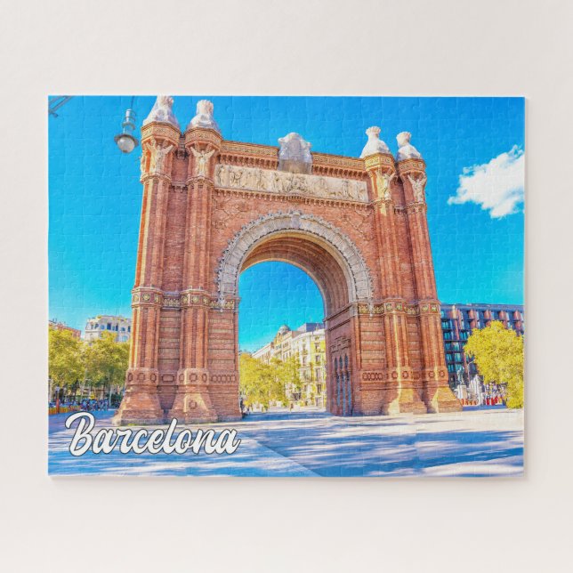 Barcelona, Spain Jigsaw Puzzle (Horizontal)