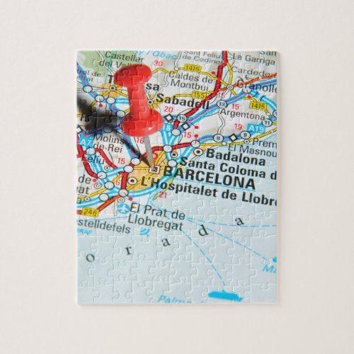 Barcelona Spain Jigsaw Puzzle