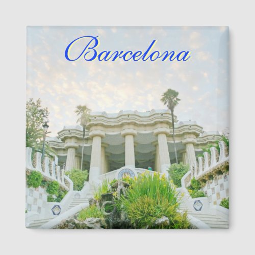 Barcelona spain magnet