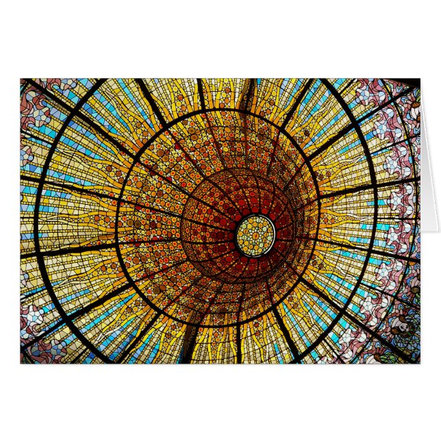 Barcelona Spain Palau de la Musica Catalana Photo (Front Horizontal)