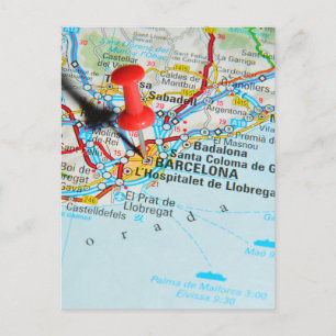 Barcelona, Spain Postcard
