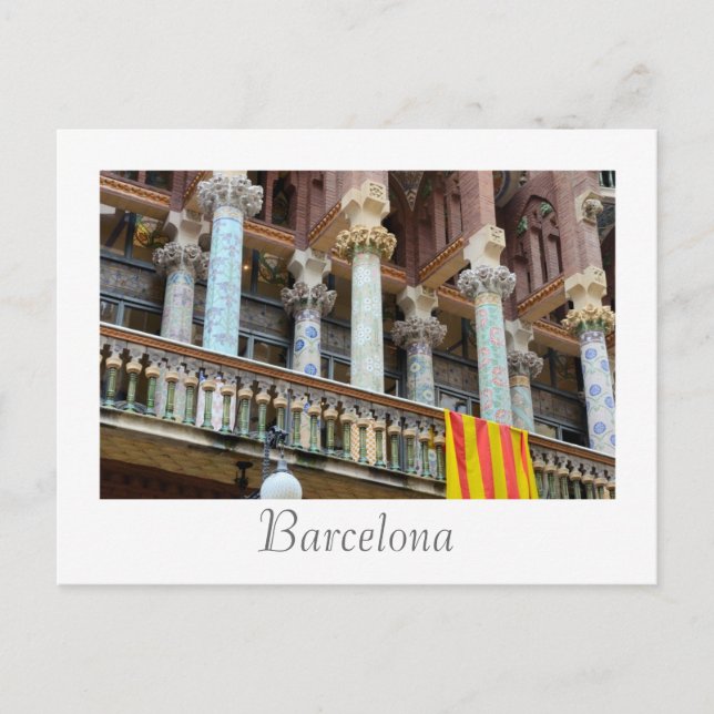 Barcelona, Spain Postcard (Front)