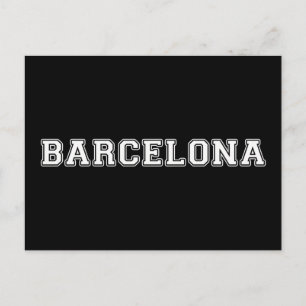 Barcelona Spain Postcard