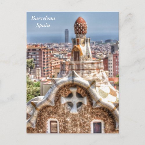 Barcelona Spain Postcard