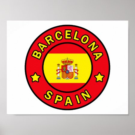 Barcelona Spain Poster