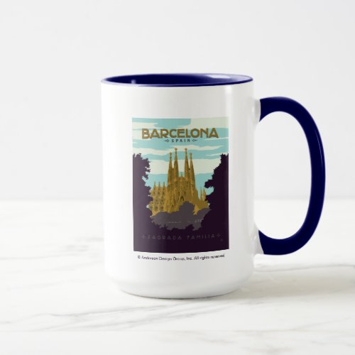 Barcelona Spain _ Sagrada Familia Mug