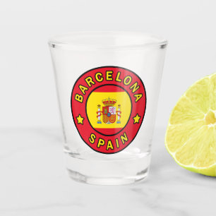 Barcelona Spain Shot Glass