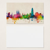 Barcelona Spain Skyline (Front & Back)