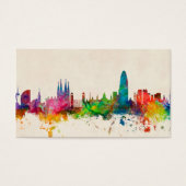 Barcelona Spain Skyline (Front)