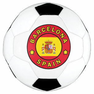 Barcelona Spain Soccer Ball