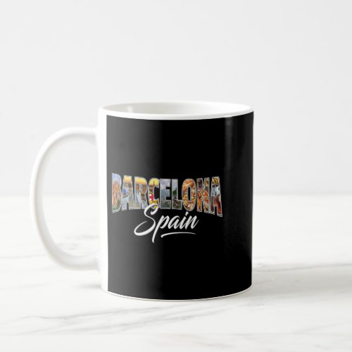 Barcelona Spain Souvenir Spanish Vacation Gift  Coffee Mug