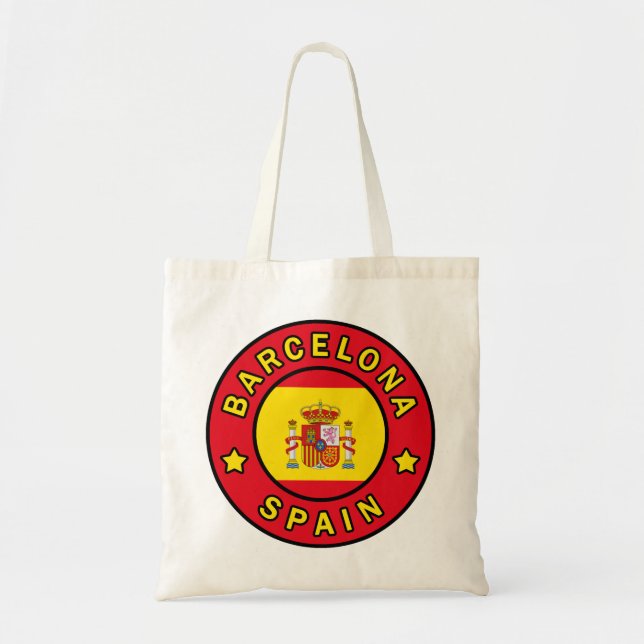 Barcelona Spain Tote Bag (Front)