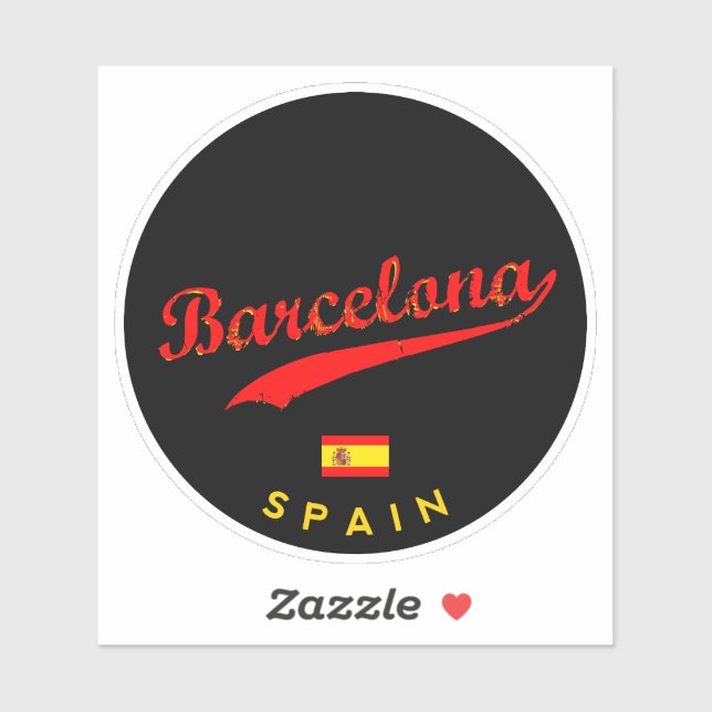 Barcelona Sticker (Sheet)