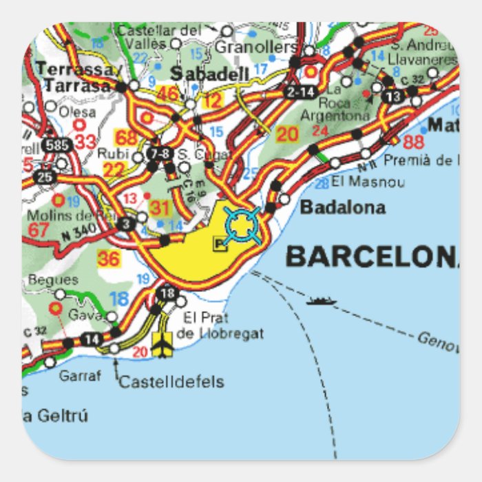 BARCELONA STICKERS