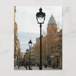 Barcelona Stroll - Portal del Angel Postcard