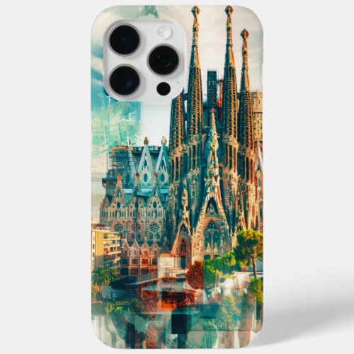 Barcelona Symphony Sagrada Familia iPhone 15 Pro Max Case