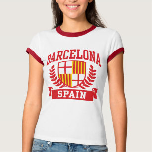 Barcelona T-Shirts - T-Shirt Design & Printing | Zazzle