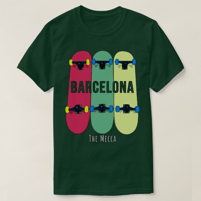 Barcelona The Mecca T-Shirt (Design Front)