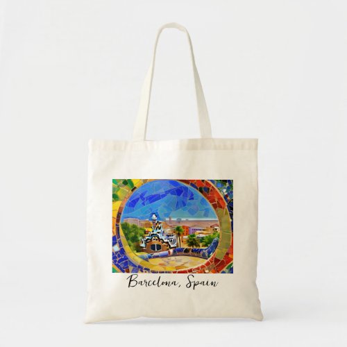 Barcelona Tote Bag Travel Tote Bag